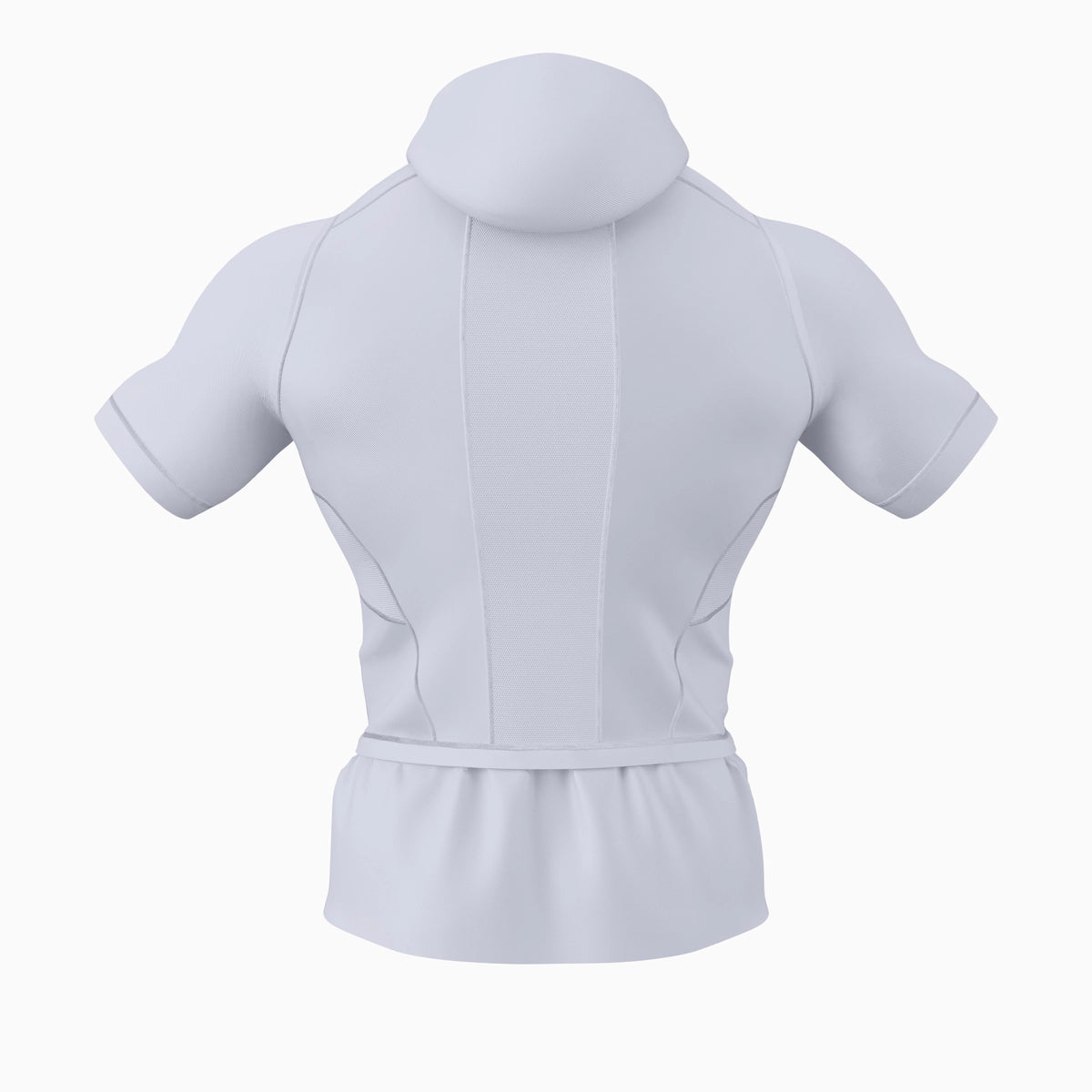 Hooded Short Sleeve Turtleneck Compression+ Shirt
