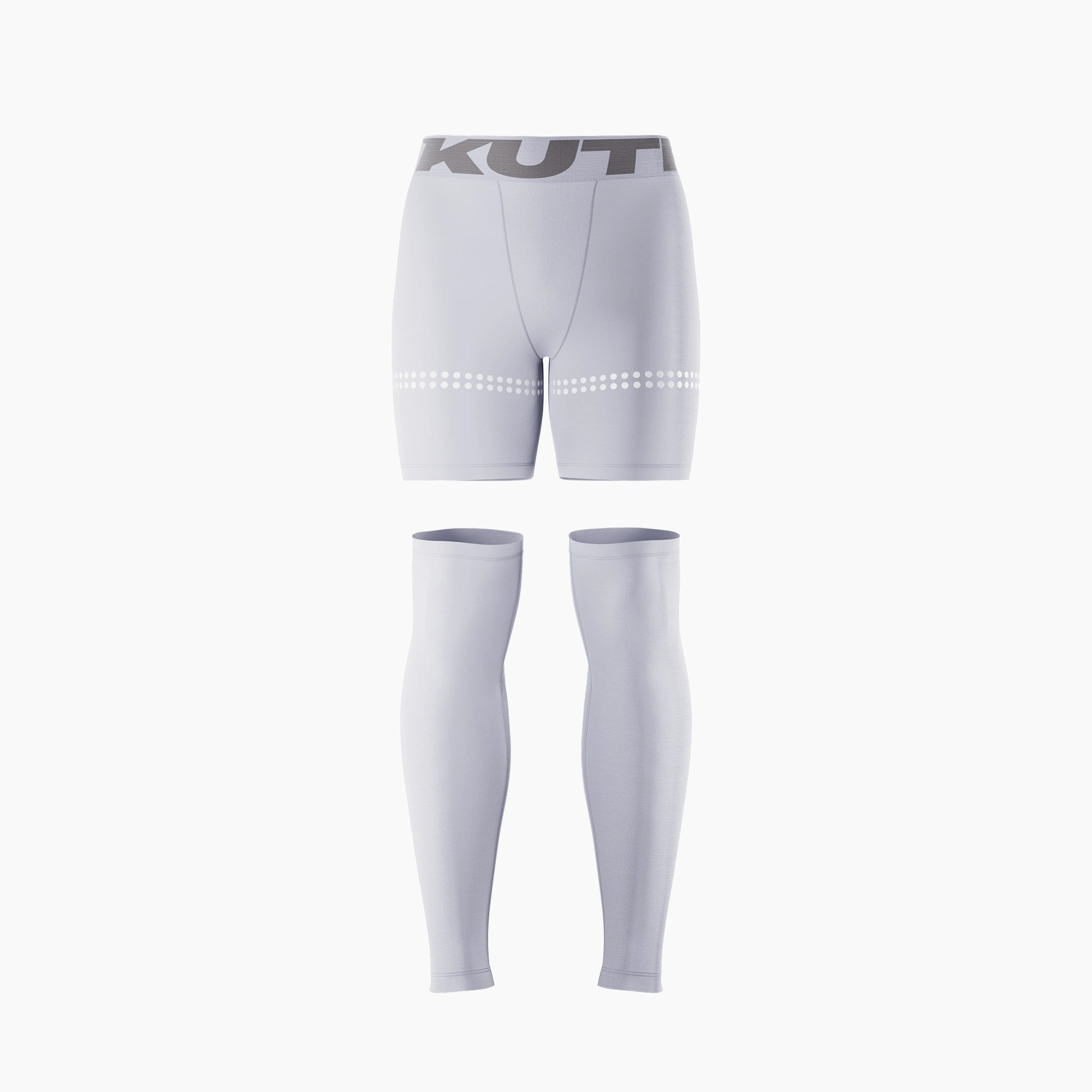 Compression Shorts with Leg Sleeves