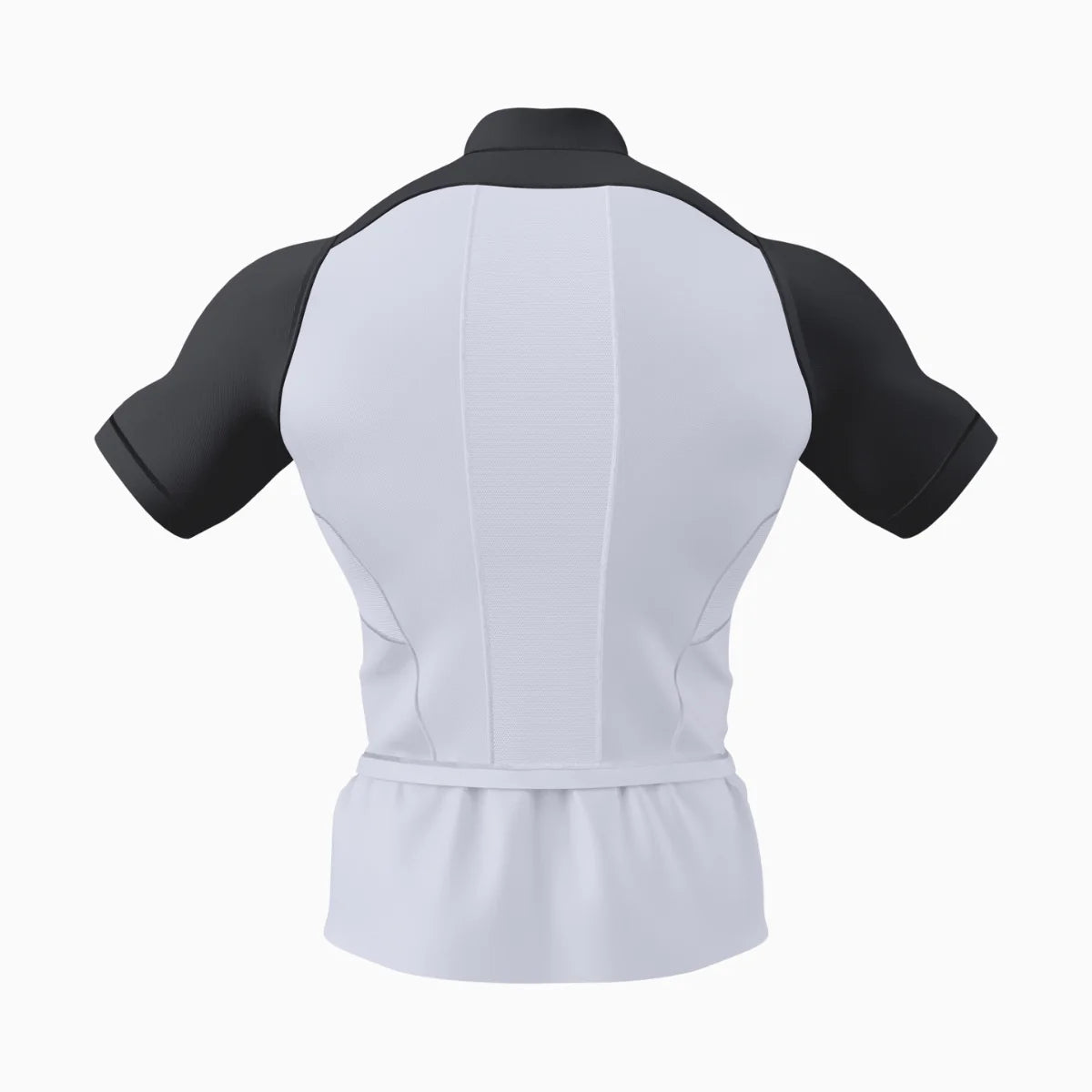 Two-Tone Short Sleeve Turtleneck Compression+ Shirt