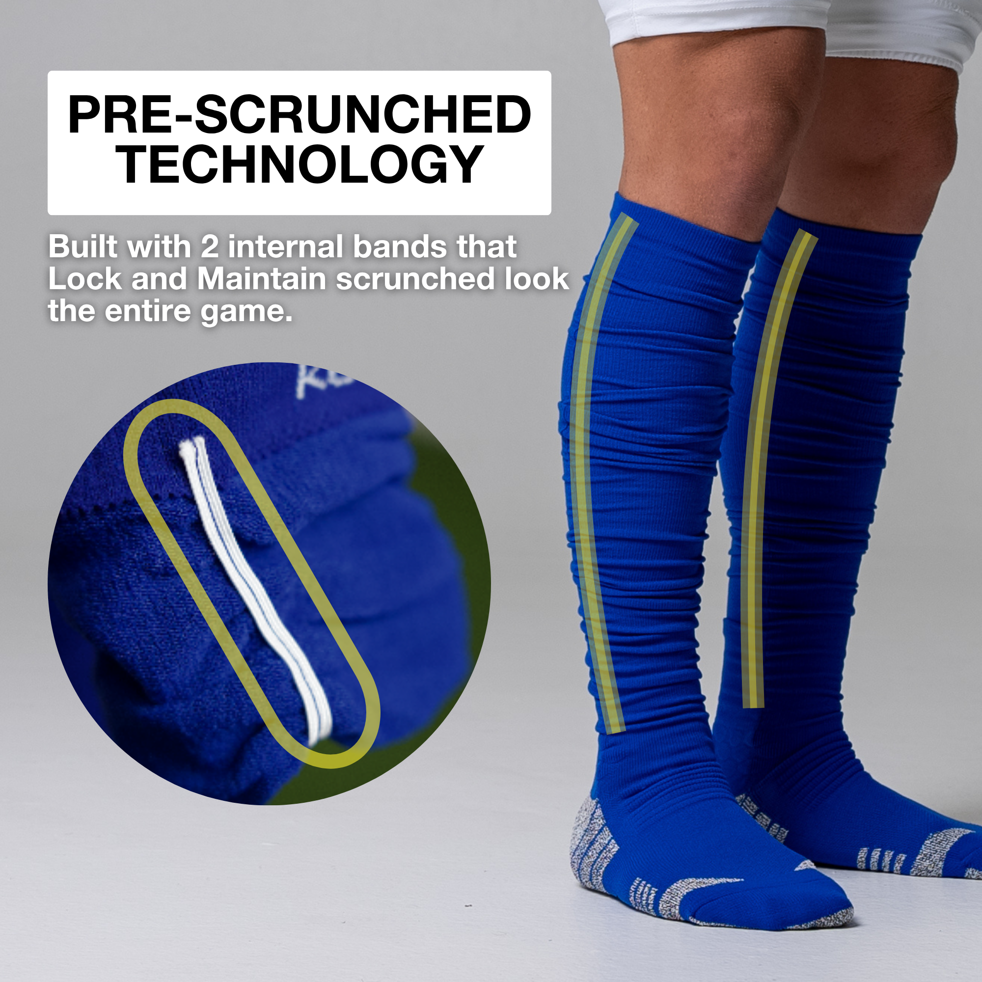 Pre-Scrunched Socks