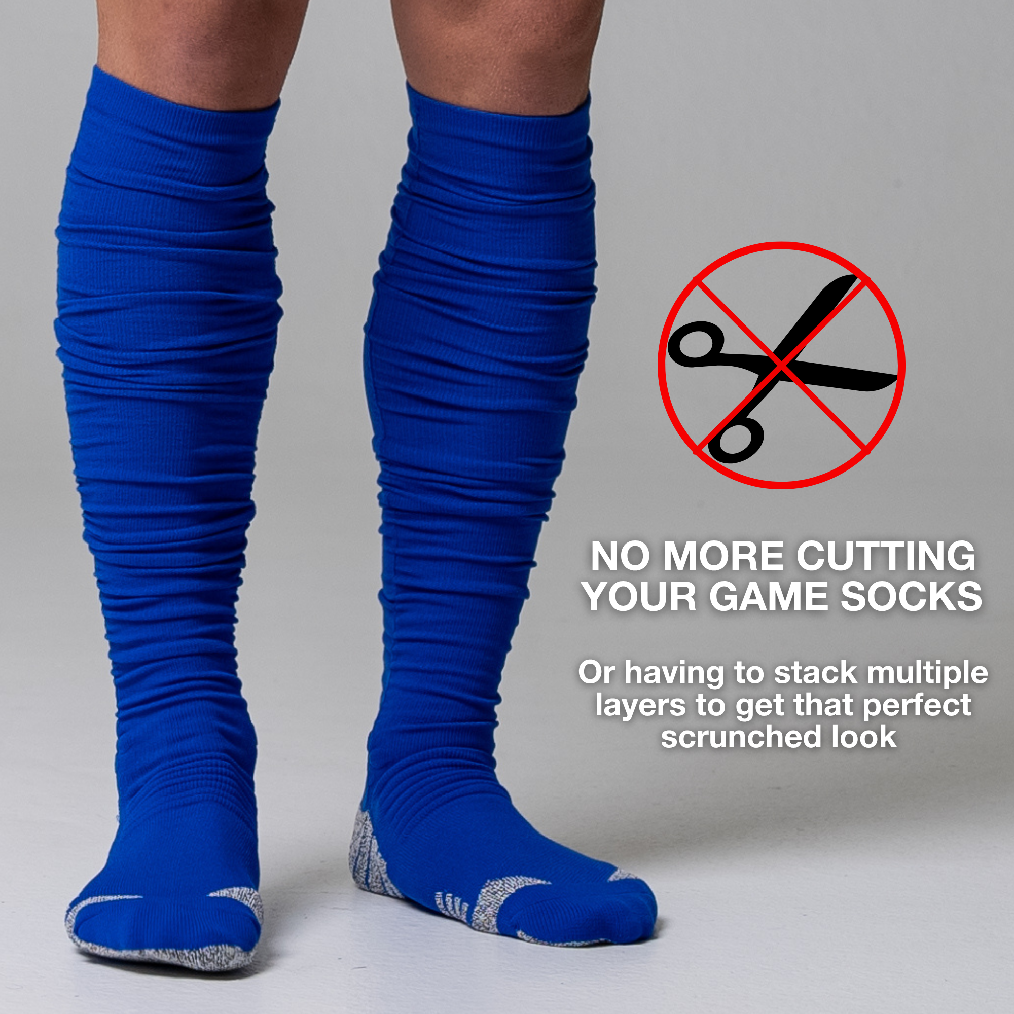 Pre-Scrunched Socks