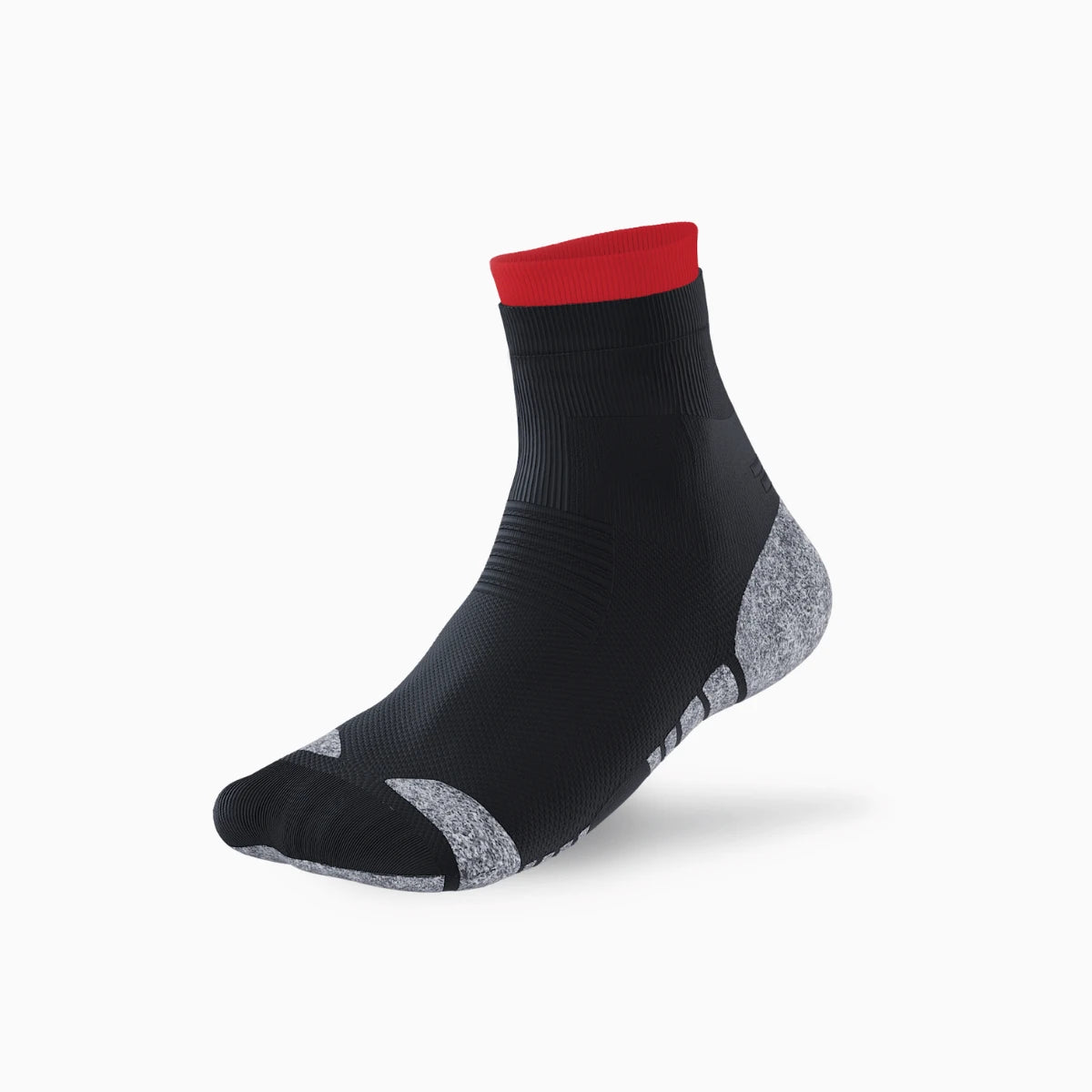 Two-Tone Kloud Grip Quarter Socks