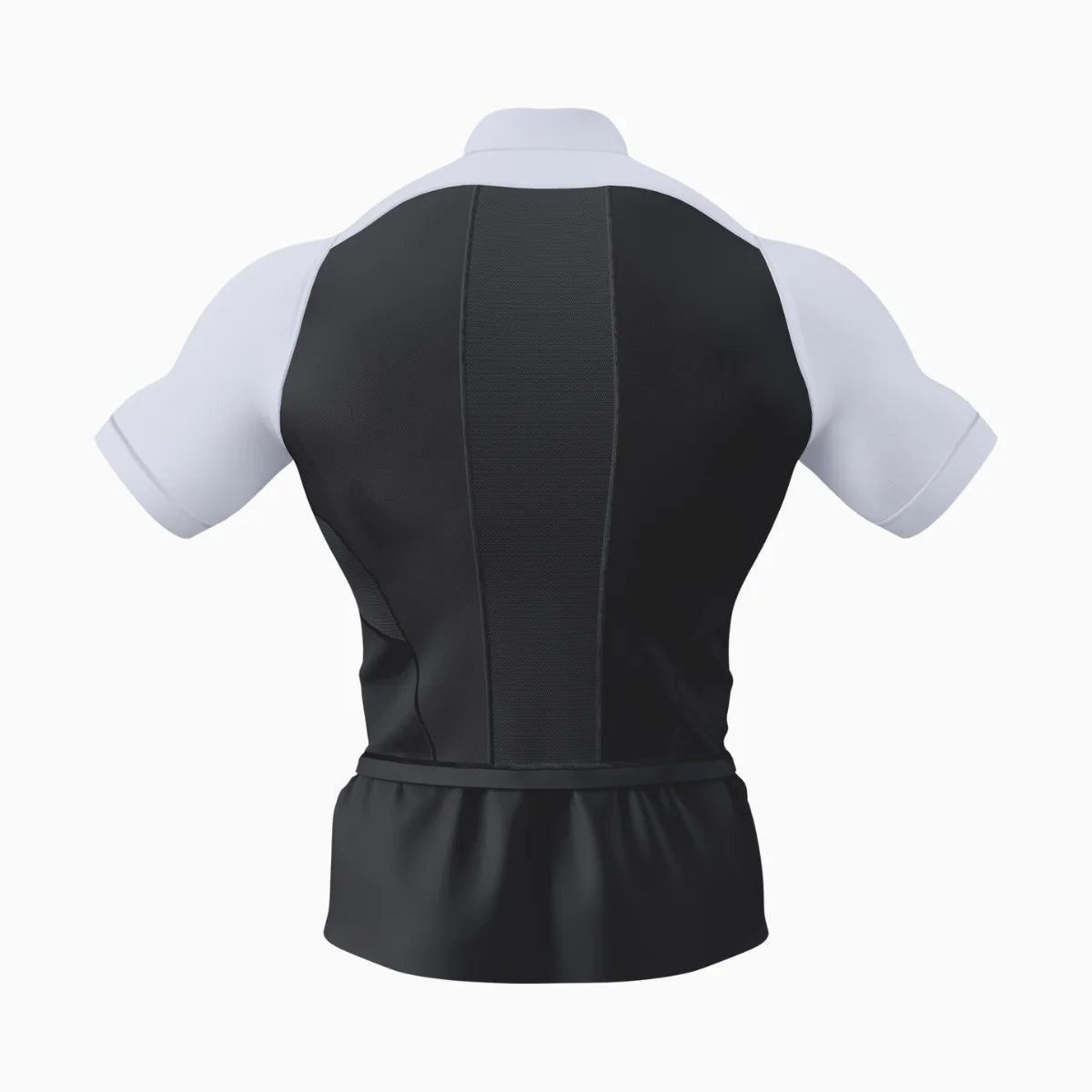 Two-Tone Short Sleeve Turtleneck Compression+ Shirt