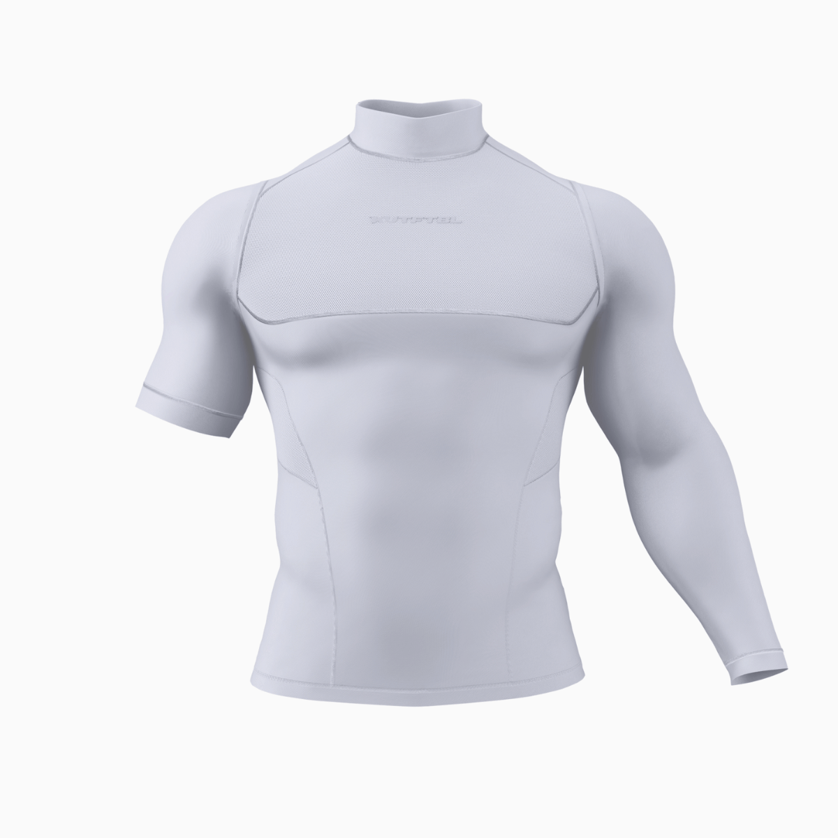 Left Arm Long Turtleneck Compression Shirt