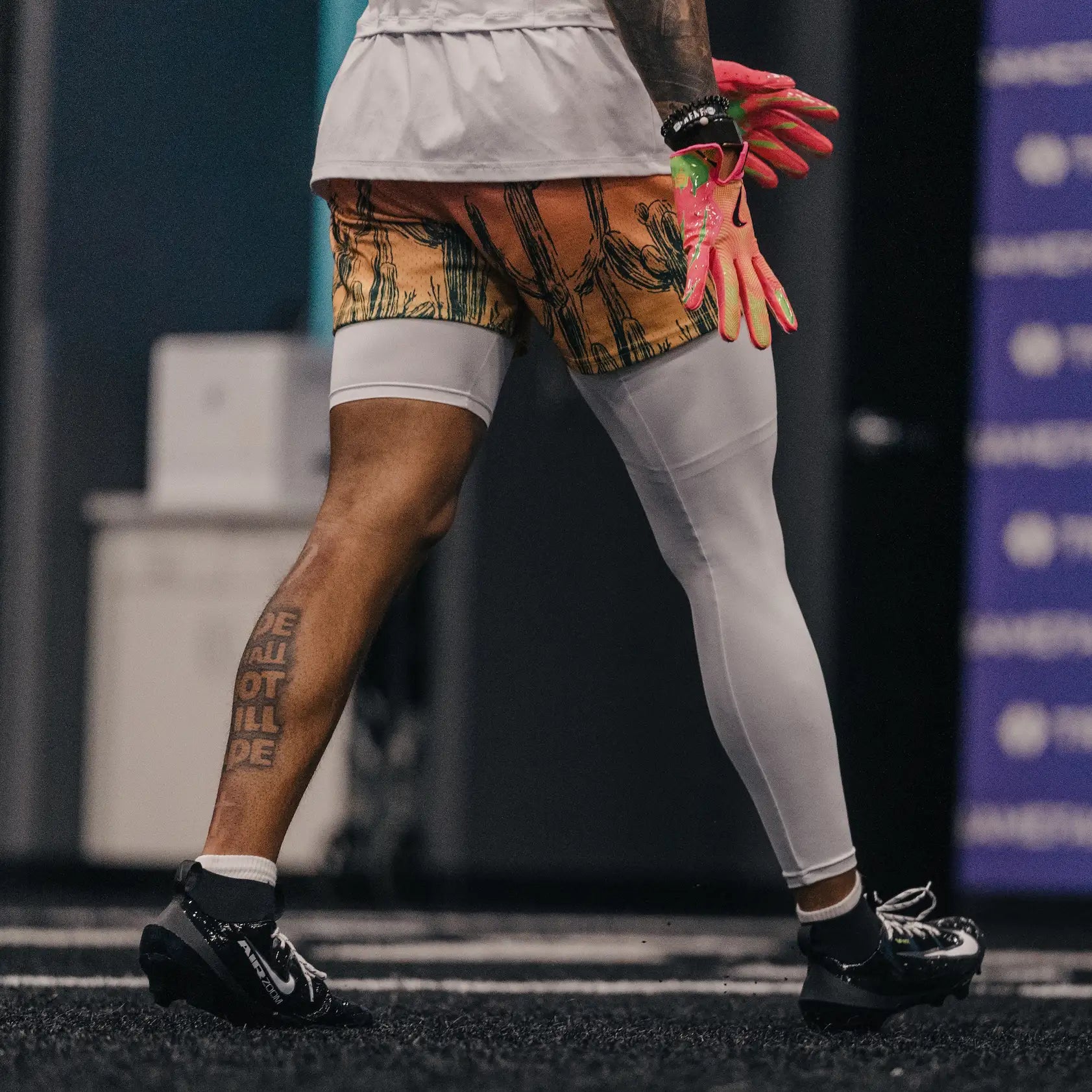 Compression Shorts with Leg Sleeves