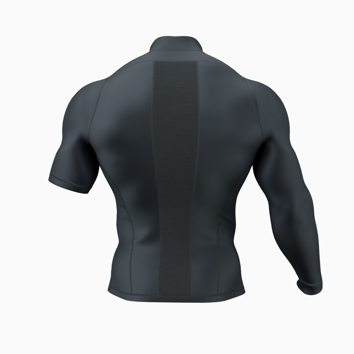 Right Arm Long Turtleneck Compression Shirt