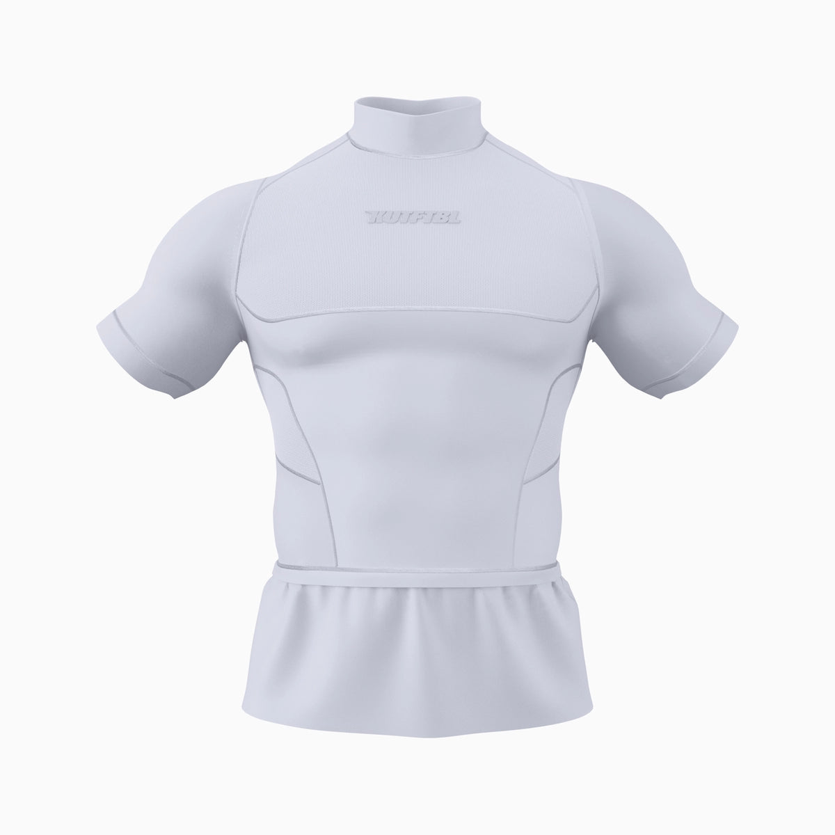 Mock Neck Compression Shirt Short Sleeve Turtleneck Compression+