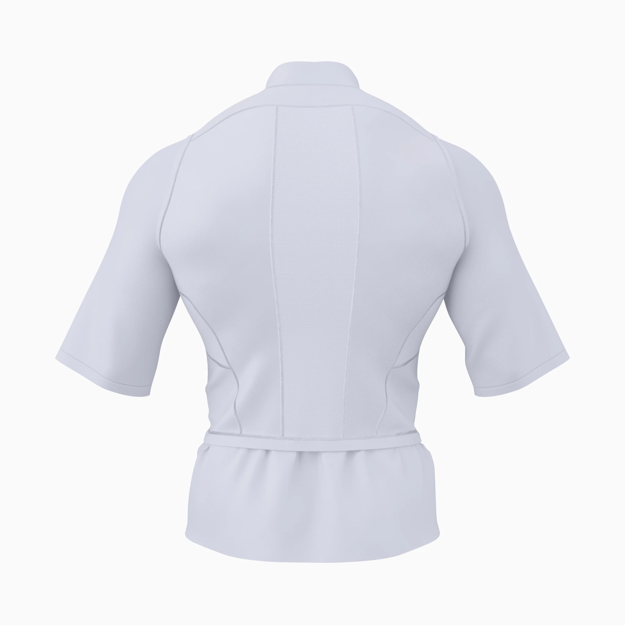 Loose Half Sleeve Turtleneck Compression+ Shirt