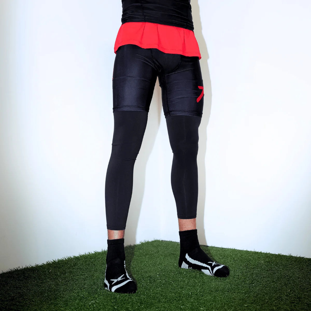 Compression Shorts with Leg Sleeves