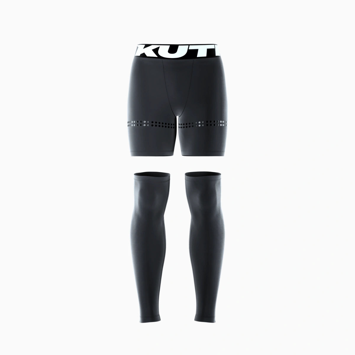 Compression Shorts with Leg Sleeves