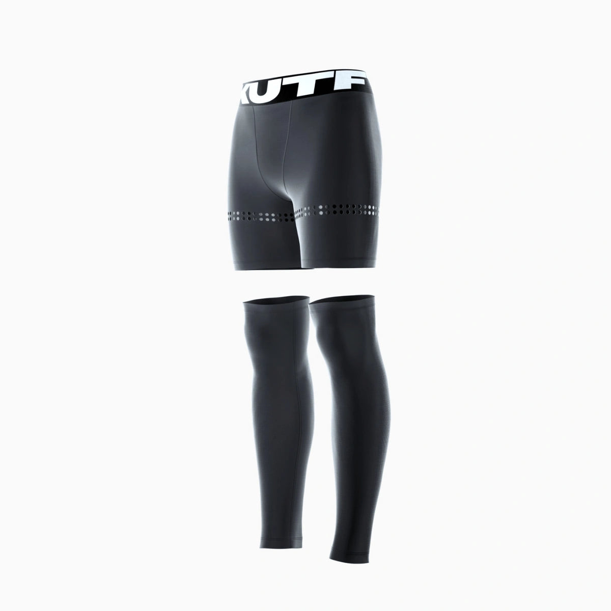 Compression Shorts with Leg Sleeves