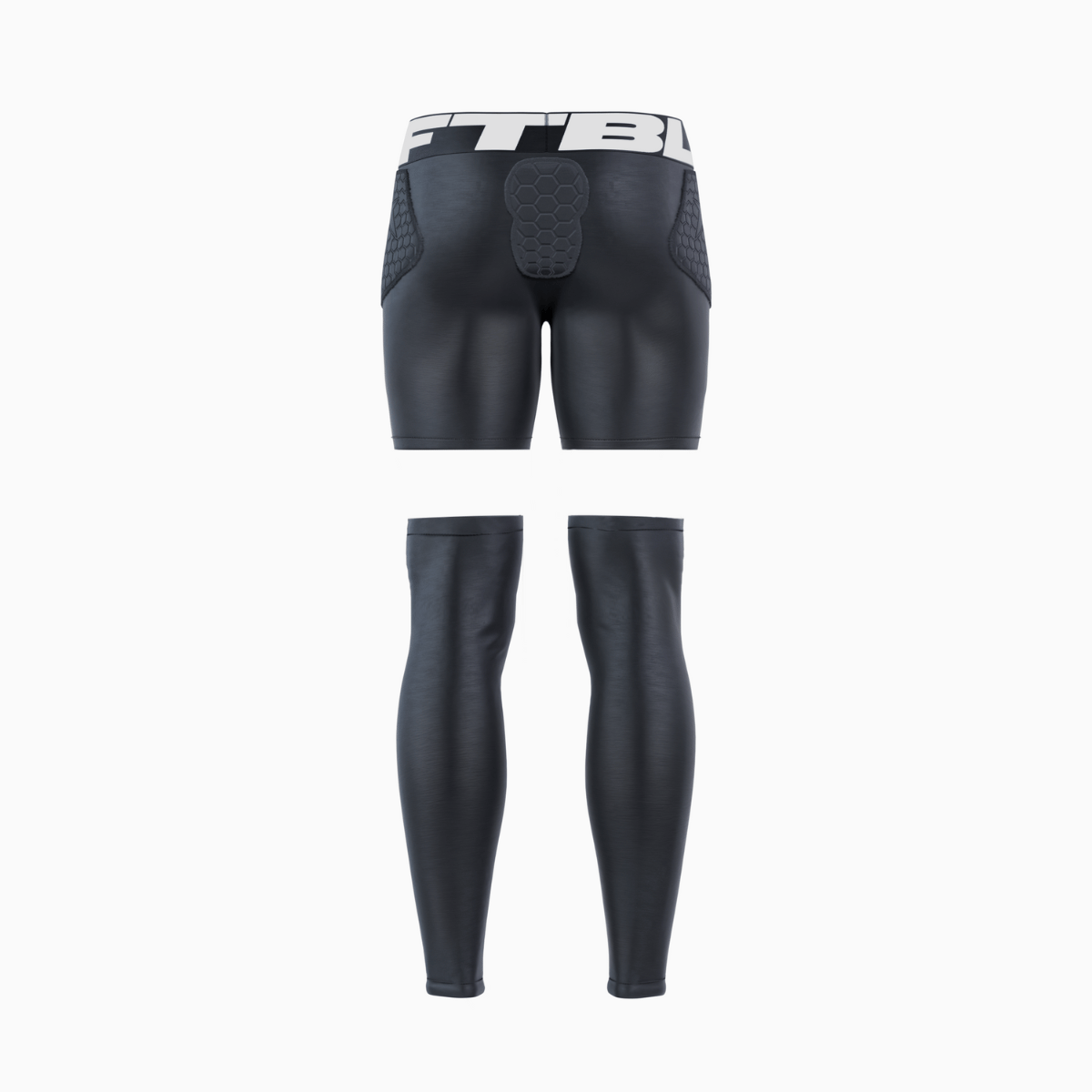 Padded Girdle with Leg Sleeves
