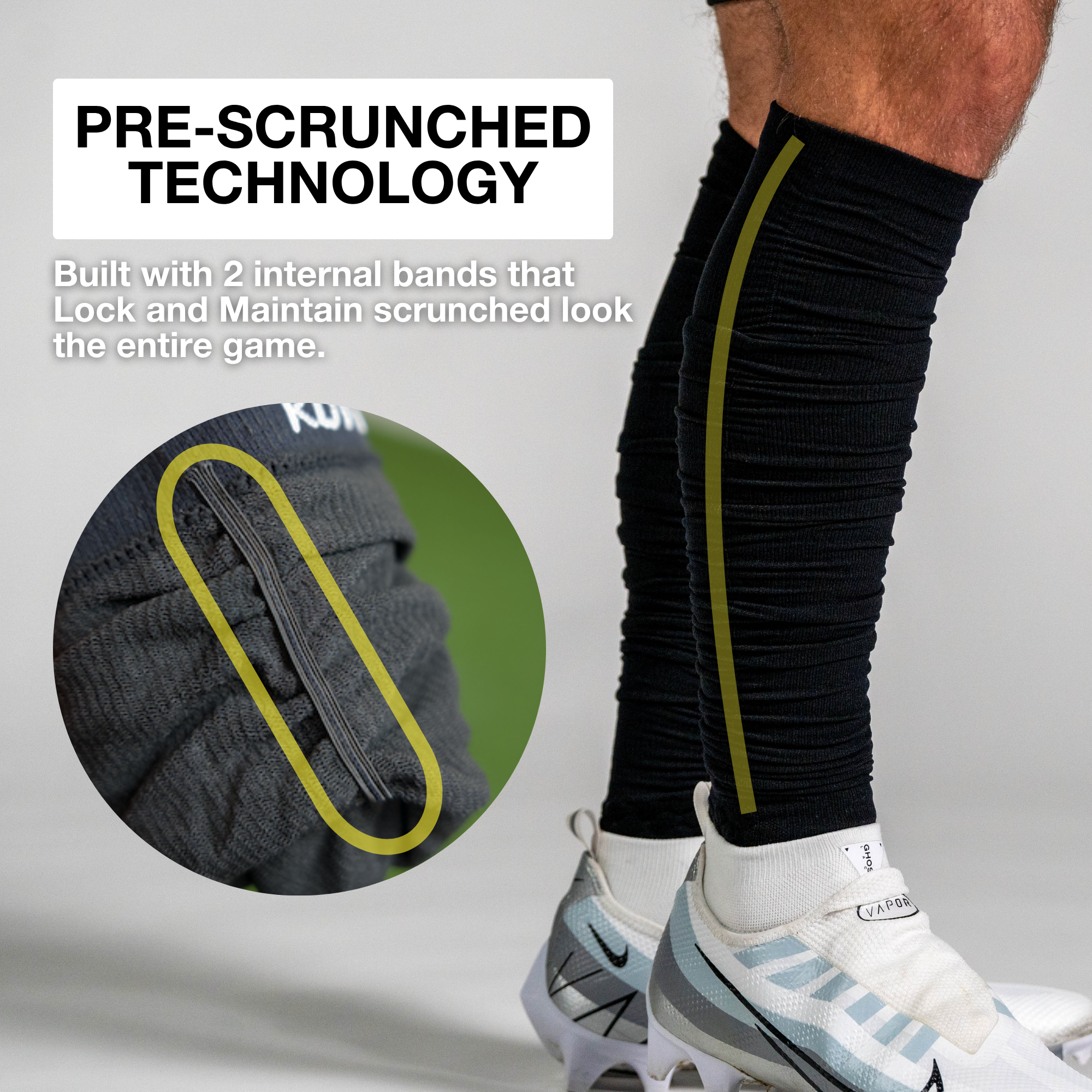 Pre-Scrunched Socks