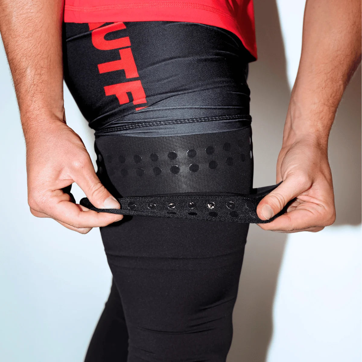 Compression Shorts with Leg Sleeves