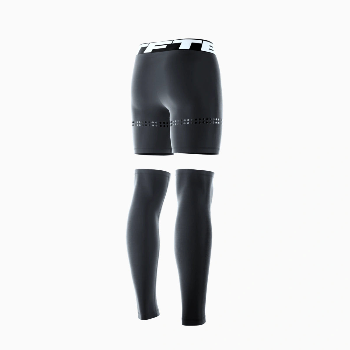 Compression Shorts with Leg Sleeves