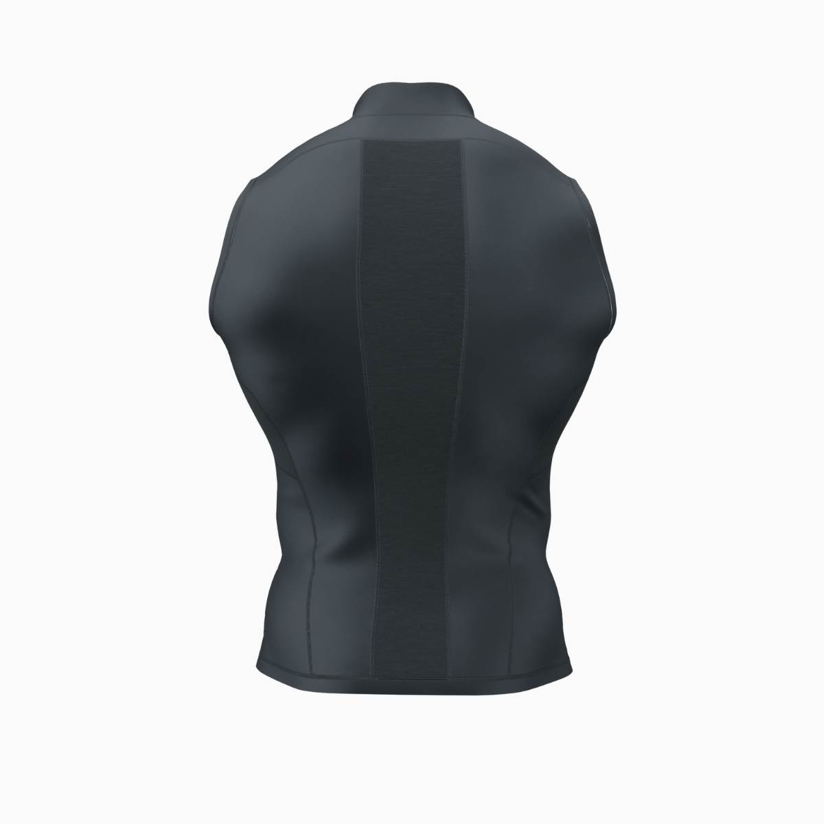 Sleeveless Turtleneck Compression Shirt