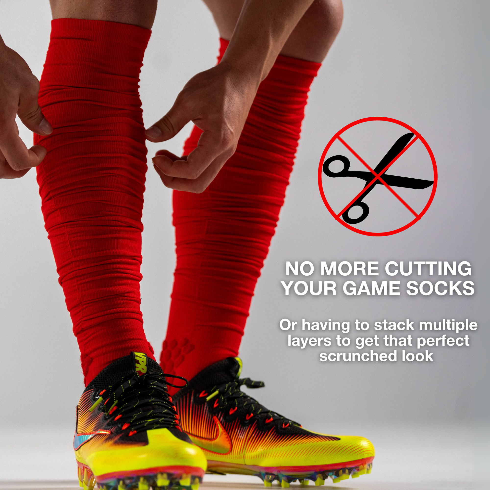 Pre-Scrunched Socks