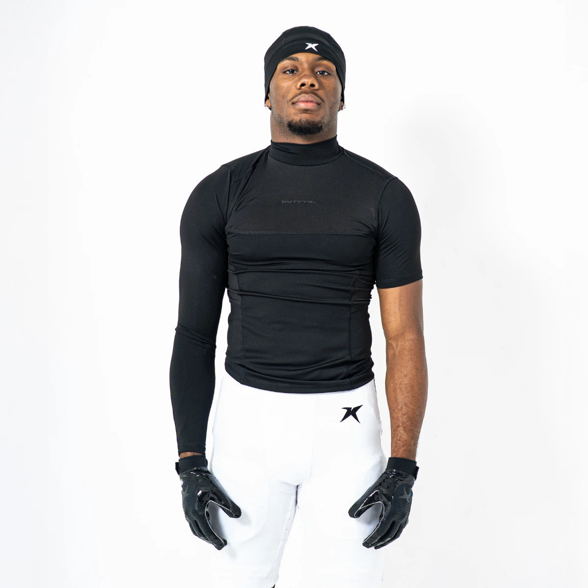 Right Arm Long Turtleneck Compression Shirt