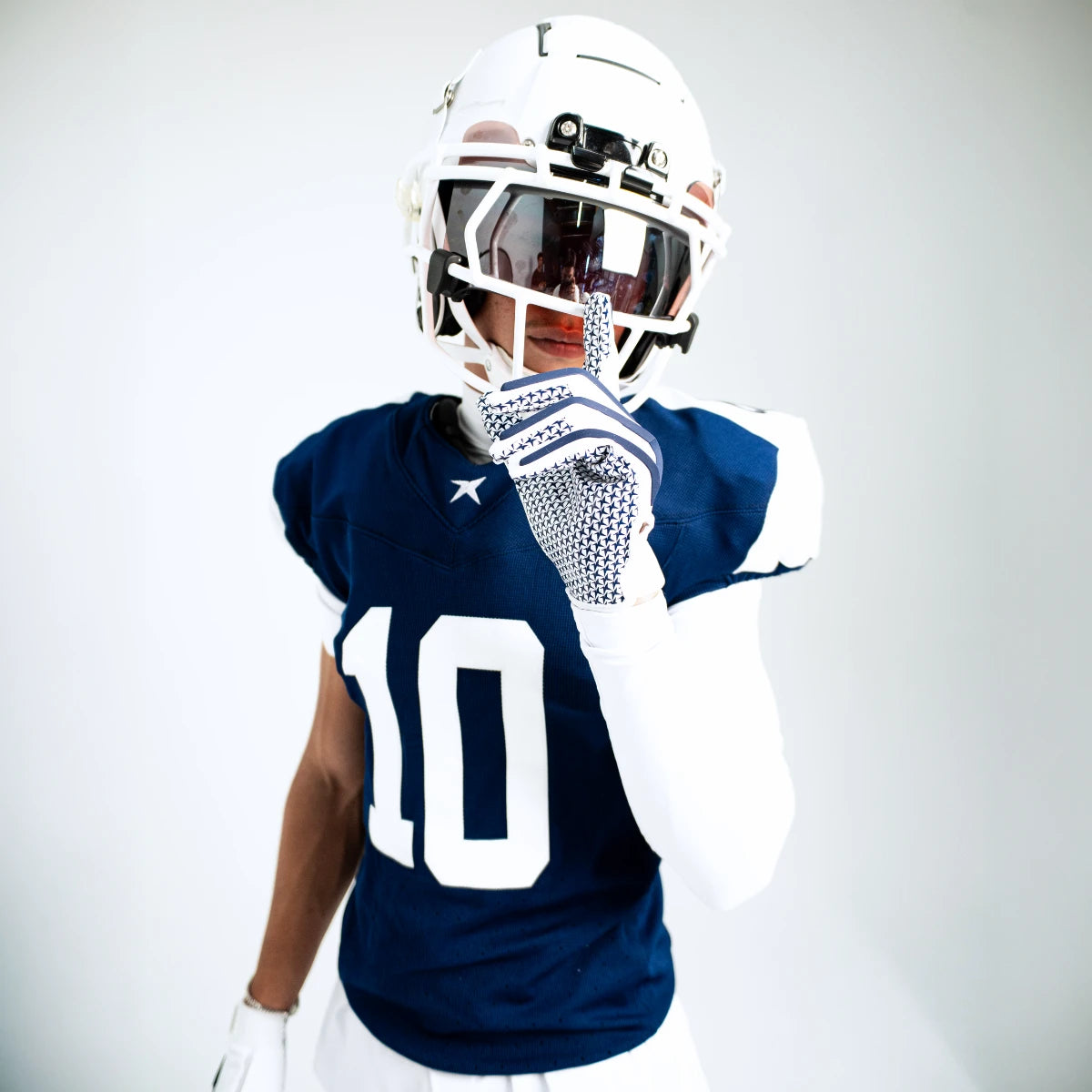 Stryke Pro Padded Football Gloves