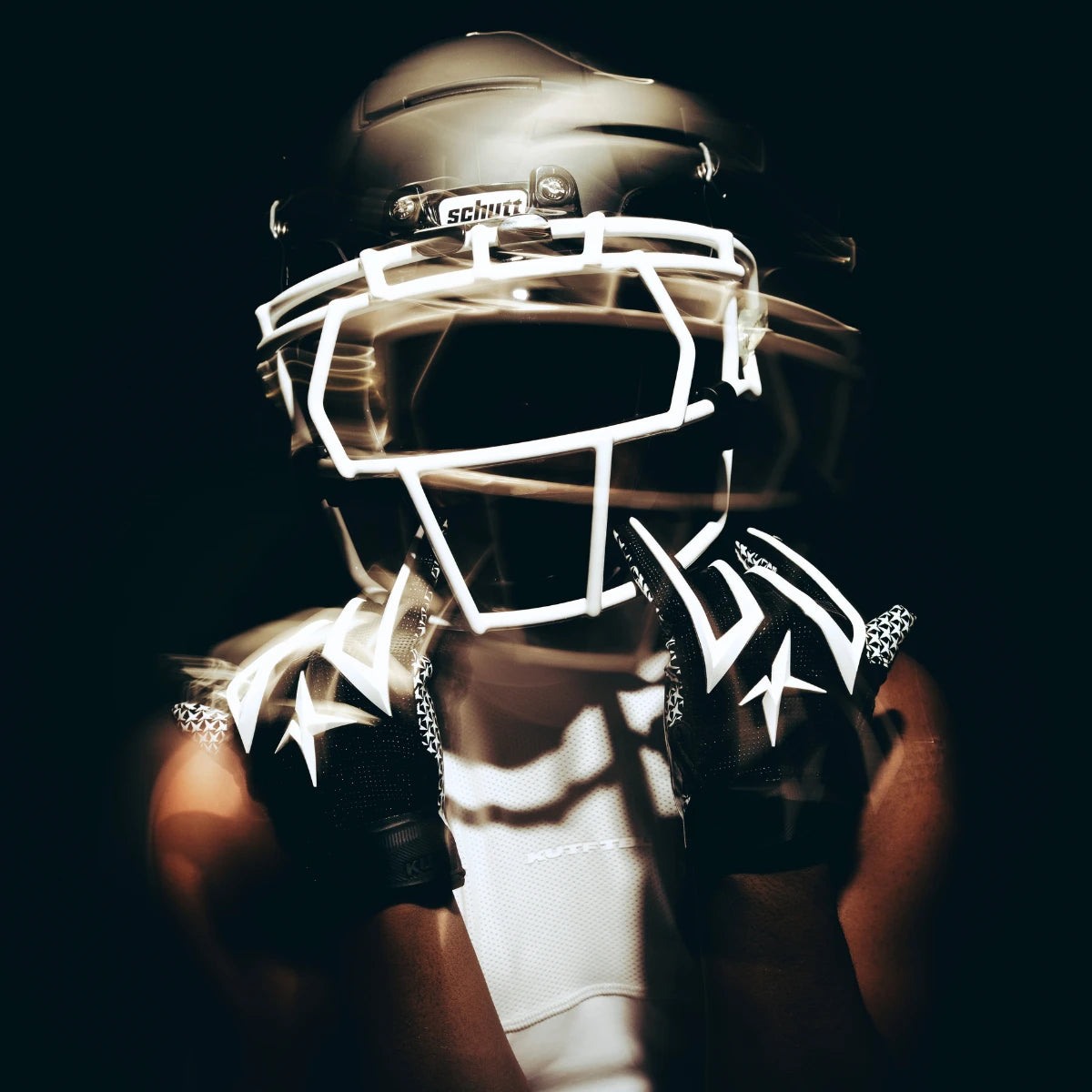 Stryke Pro Padded Football Gloves