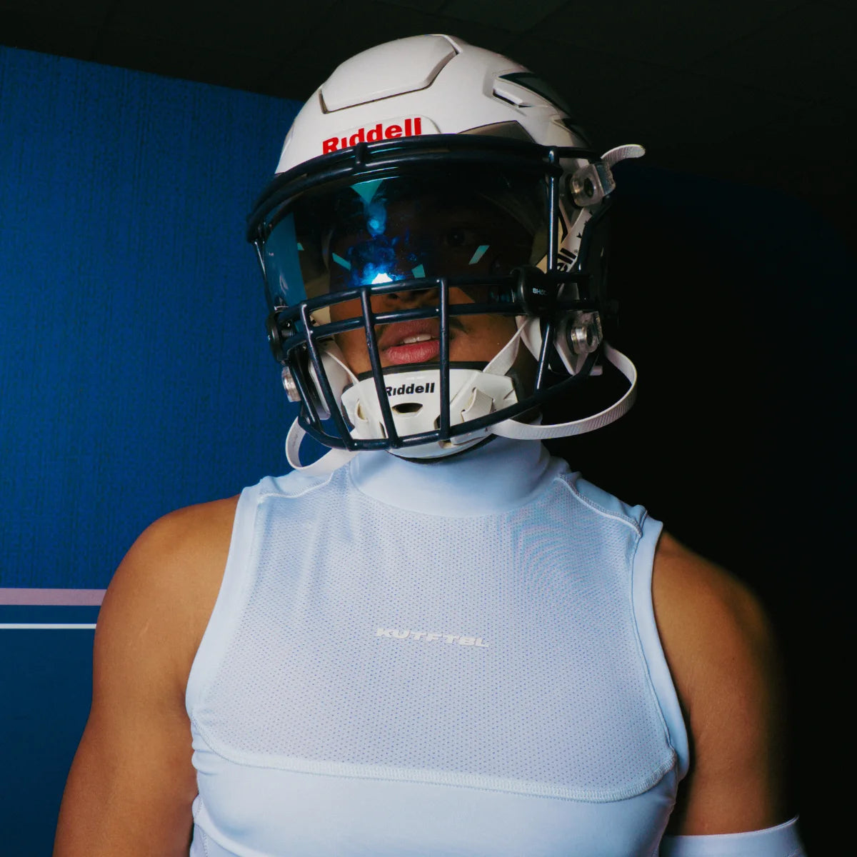 Sleeveless Turtleneck Compression Shirt