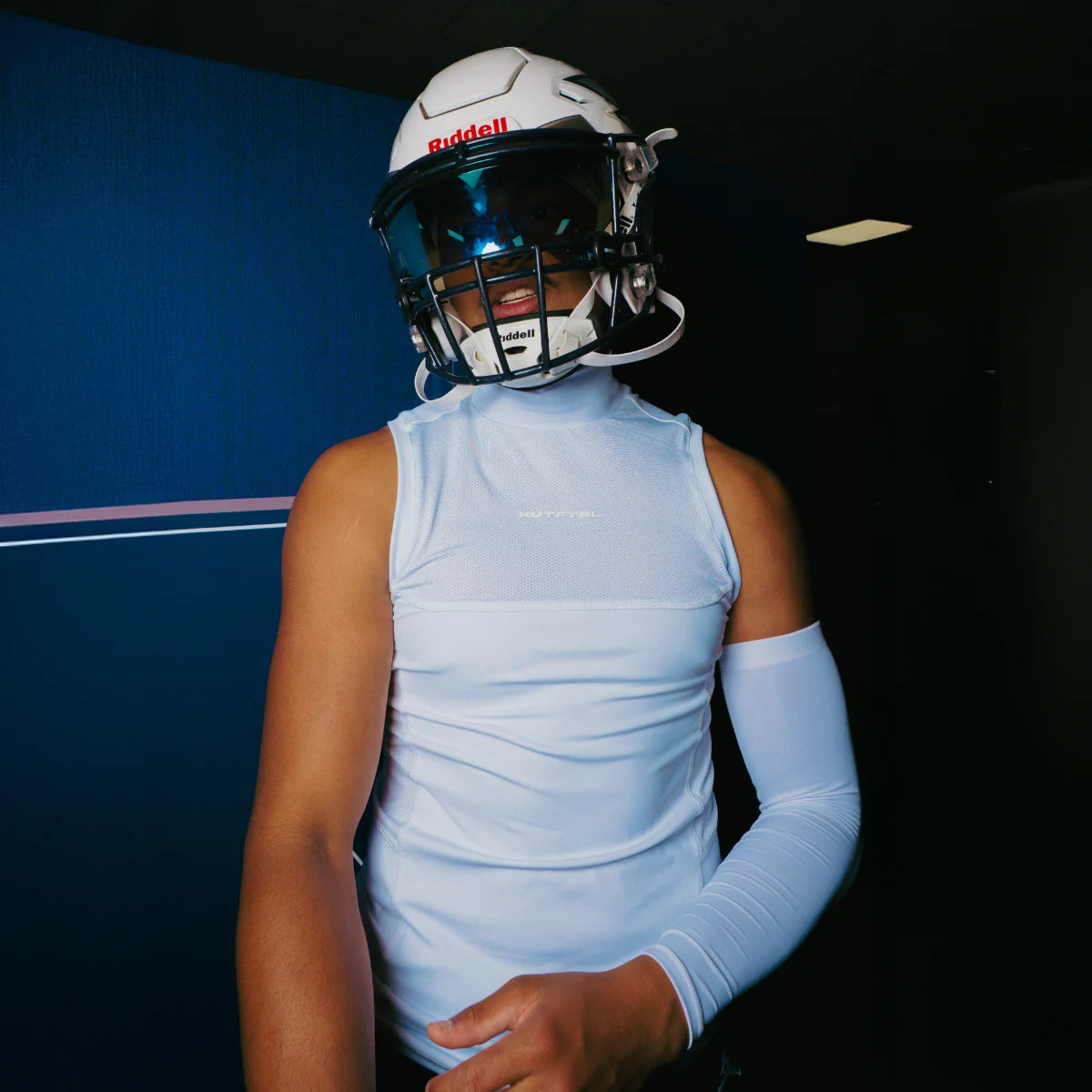 Sleeveless Turtleneck Compression Shirt