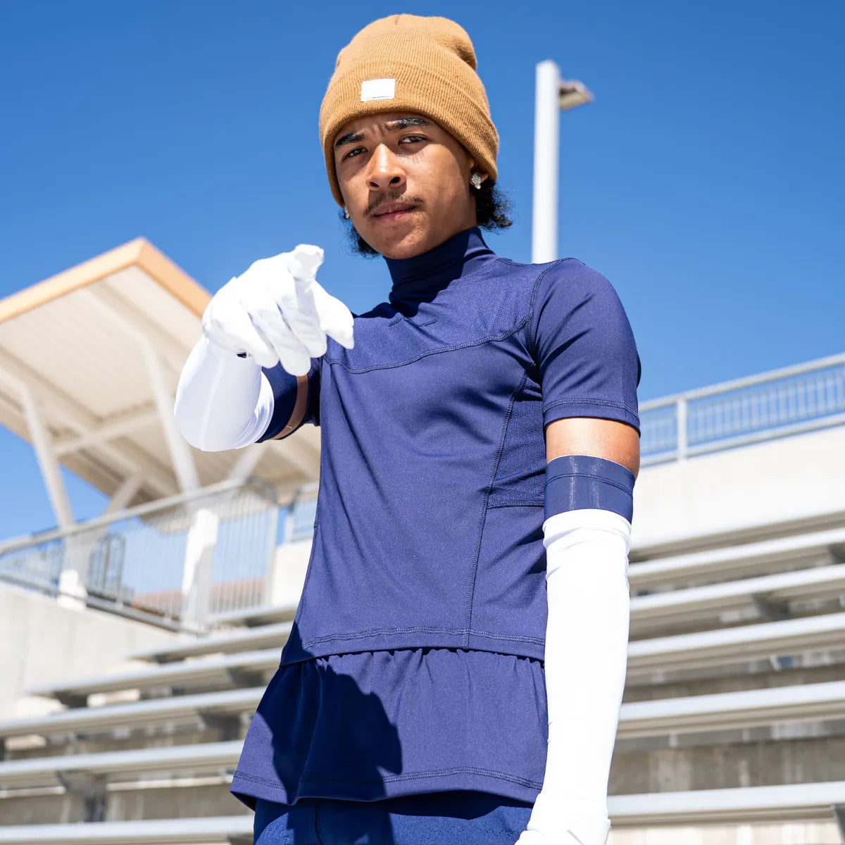 Short Sleeve Turtleneck Compression+ Shirt