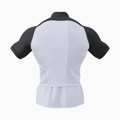 Two-Tone Short Sleeve Turtleneck Compression+ Shirt