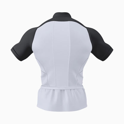 Two-Tone Short Sleeve Turtleneck Compression+ Shirt