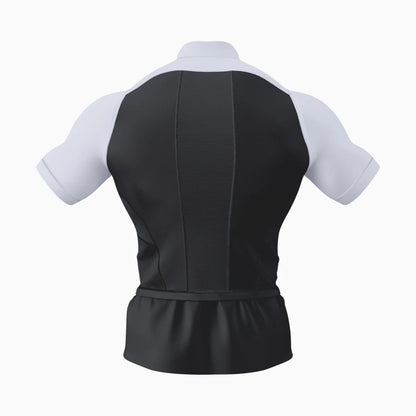 Two-Tone Short Sleeve Turtleneck Compression+ Shirt