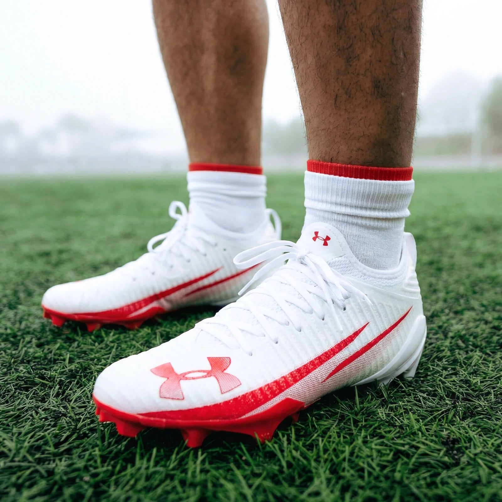 Two-Tone Kloud Grip Quarter Socks