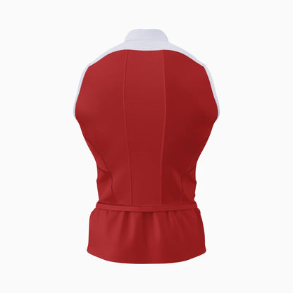 Two-Tone Sleeveless Turtleneck Compression+ Shirt