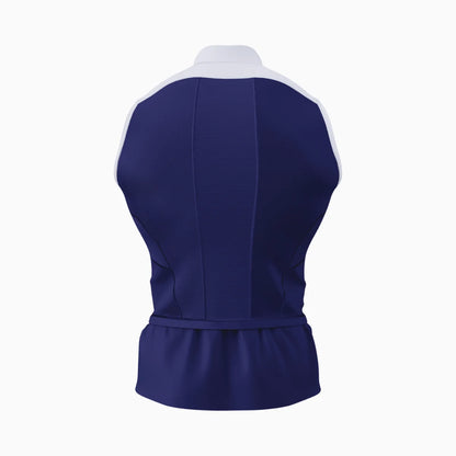 Two-Tone Sleeveless Turtleneck Compression+ Shirt