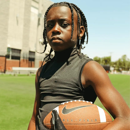 Youth Sleeveless Turtleneck Compression+ Shirt