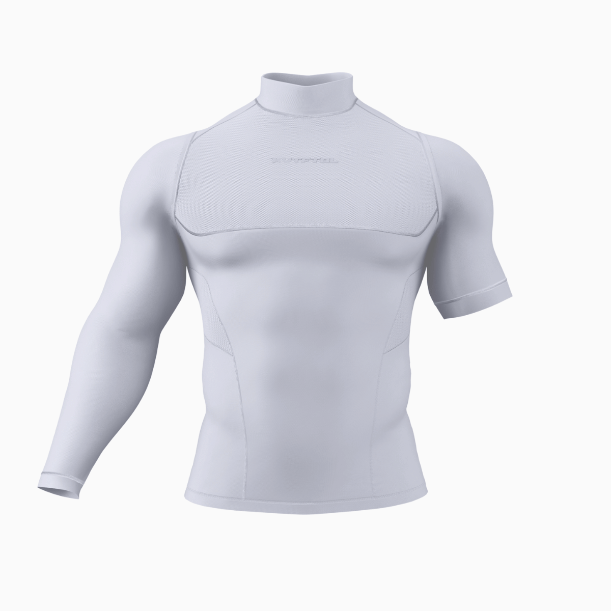 Right Arm Long Turtleneck Compression Shirt