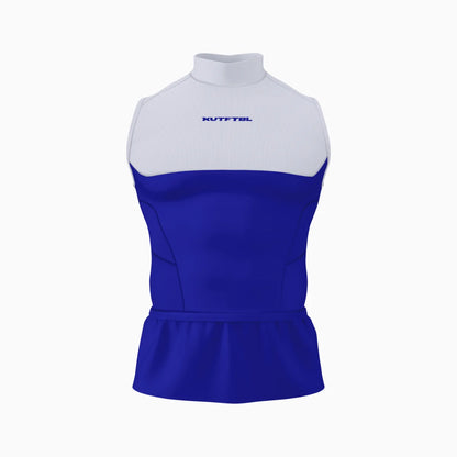 Two-Tone Sleeveless Turtleneck Compression+ Shirt