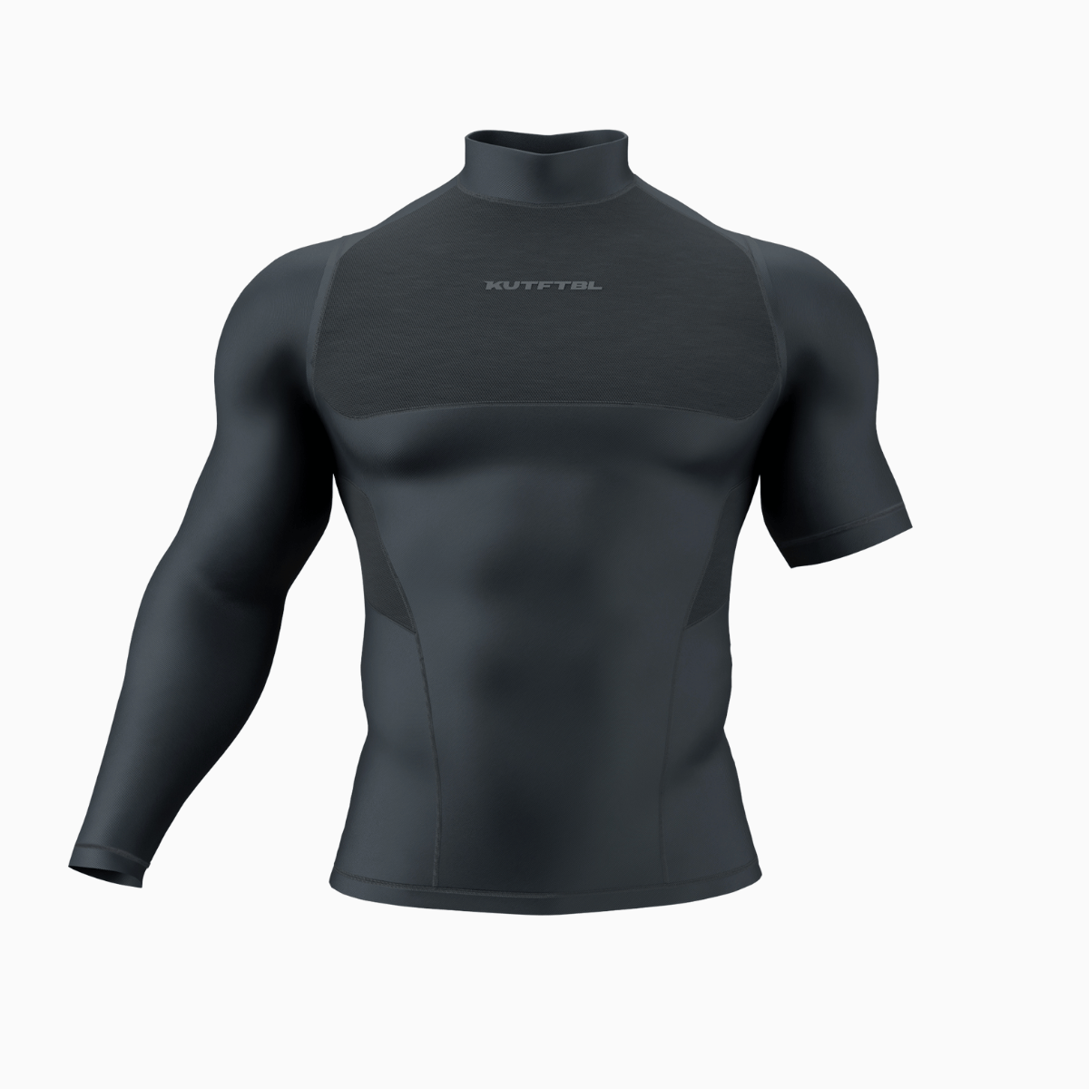 Right Arm Long Turtleneck Compression Shirt