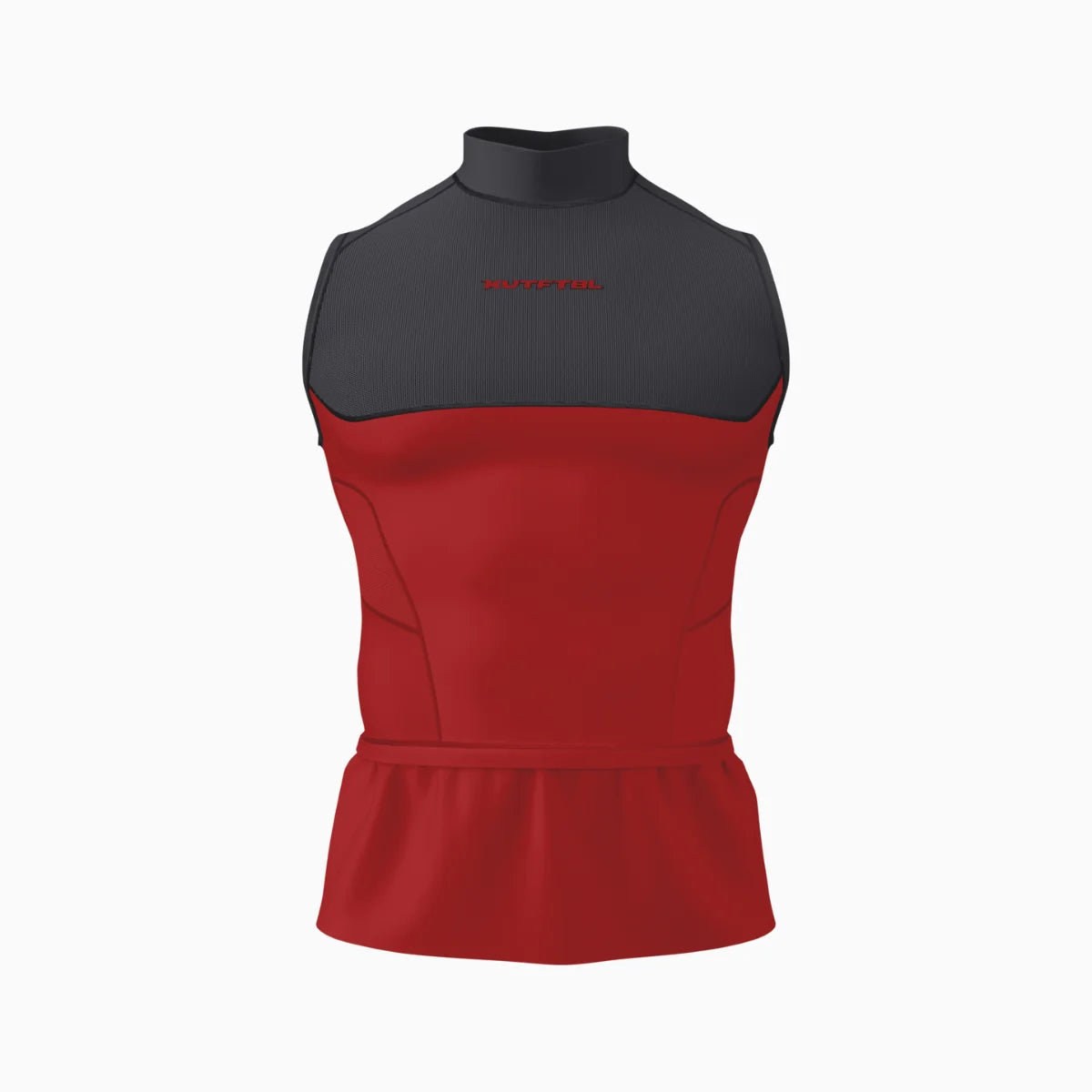 Two-Tone Sleeveless Turtleneck Compression+ Shirt