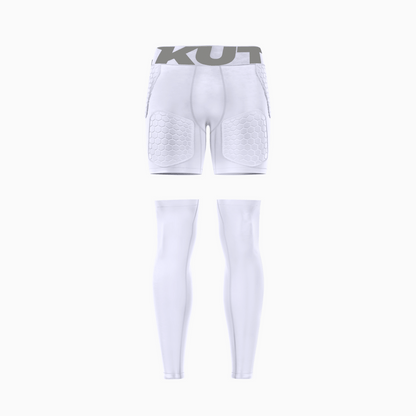 Padded Girdle with Leg Sleeves