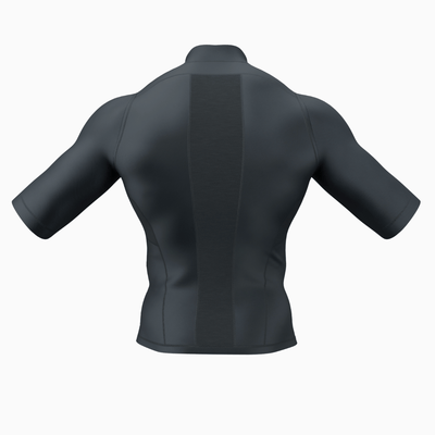 Half Sleeve Turtleneck Compression Shirt