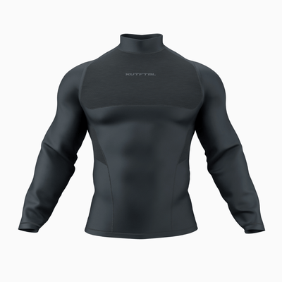 Long Sleeve Turtleneck Compression Shirt