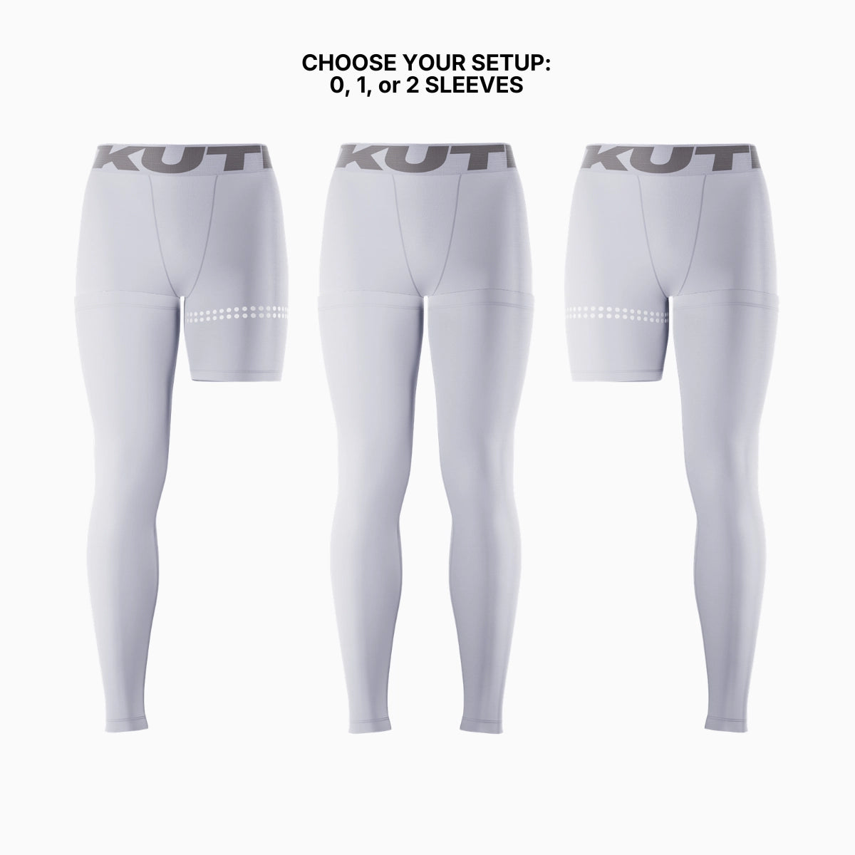 Compression Shorts with Leg Sleeves