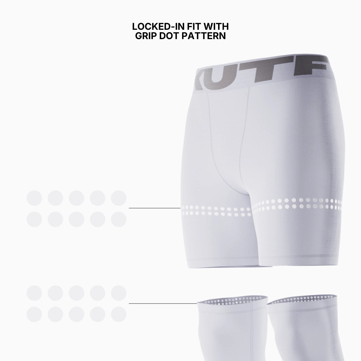 Compression Shorts with Leg Sleeves