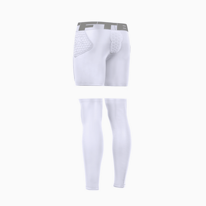 Padded Girdle with Leg Sleeves