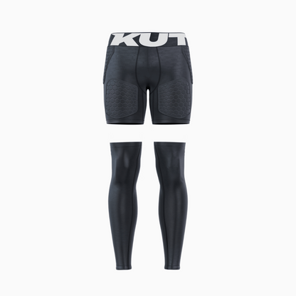 Padded Girdle with Leg Sleeves