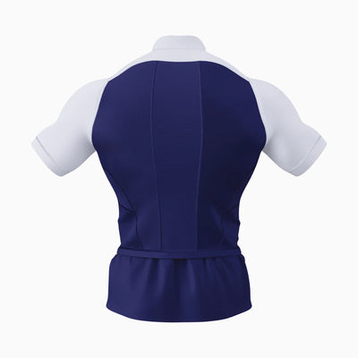 Two-Tone Short Sleeve Turtleneck Compression+ Shirt