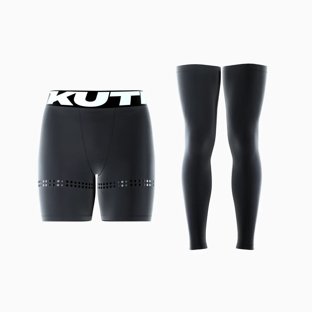 Compression Shorts with Leg Sleeves