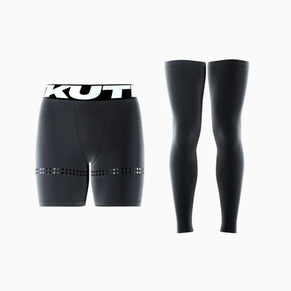 Compression Shorts with Leg Sleeves