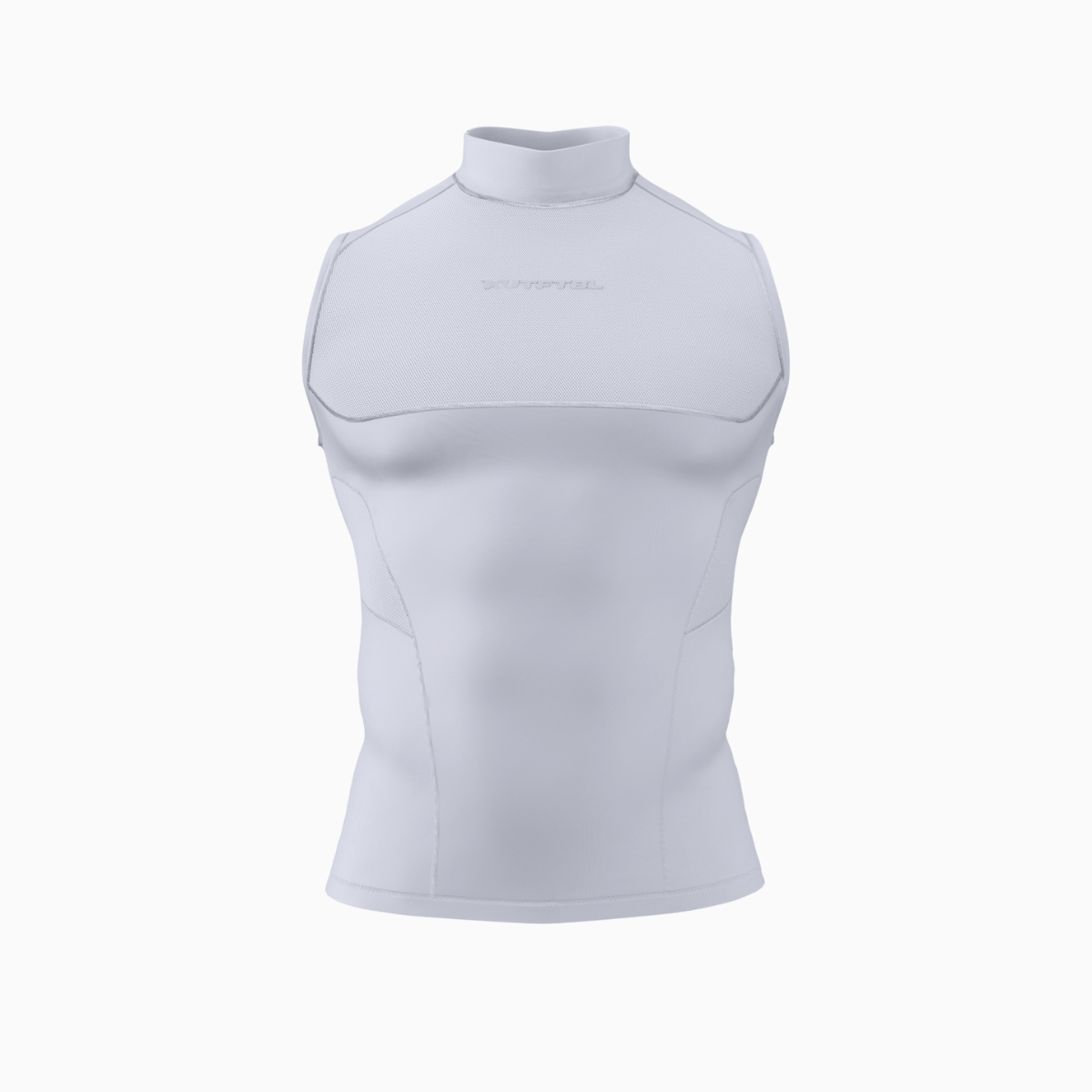 Sleeveless Turtleneck Compression Shirt