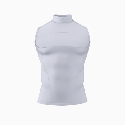 Sleeveless Turtleneck Compression Shirt